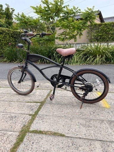 ナイトビーチ　6段ギア　自転車オブジェにも最適