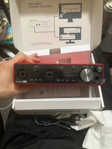 その他 forcusrite audio interface 4i4 (Gen3)