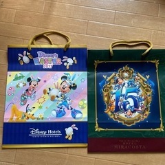 ディズニーホテルのイベント柄の紙袋