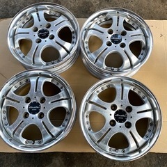 最終値下げしました！work ユーロライン　14インチアルミホイール　4本セット