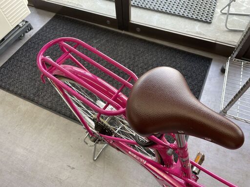 D316 ☆12800円☆整備済み 中古子供自転車 【20インチ パープル】