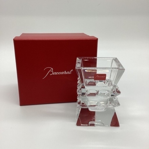 取りに来られる方限定！！　Baccarat   フラワーベース　コロンビーヌ　未使用品　箱付き