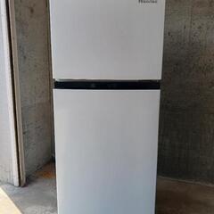 2ドア冷蔵庫2021年製
