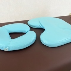 【無料】施術ベッド用 バストマット・フェイスマットセット／薄型