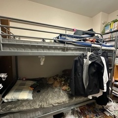 決定譲り先【引取限定特価】IKEA 2段ベッド　SVÄRTA ス...