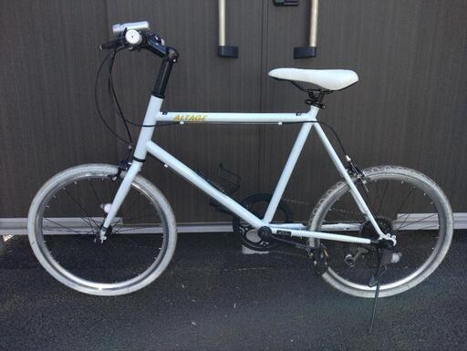 ★ALTAGE 20インチ 自転車 ミニベロ ホワイト シマノ7段★