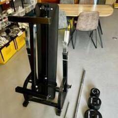 20503H07　ファイティングロード　ベンチプレスセット　ウェイト90Kｇシャフト　ダンベルバー×2　ベンチ　BY