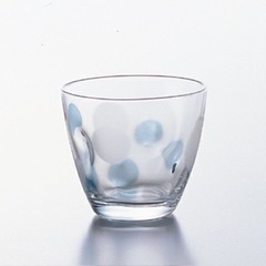 日本製 水玉グラス