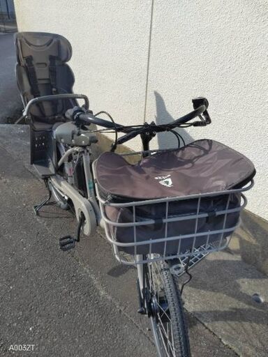 電動自転車 BS bikke グレー 3人乗り対応 10☆ 2300ブリヂストン3人乗り