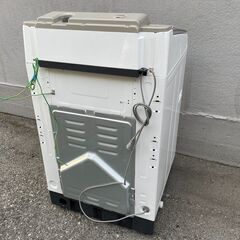 ★動作〇 清掃済 保証有★ 洗濯機 Panasonic NA-FA80H5 毛布も洗える大型 8L 送風乾燥 599×1012×610mm 2017年製 全自動洗濯機