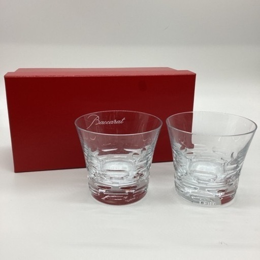 取りに来られる方限定！！　Baccarat  イヤータンブラー　ルチア　2Pセット　未使用品　箱付き