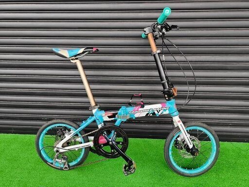 【折り畳み自転車16インチ】グッドスマイルレーシング レーシングミクVer. 【引取限定・現状渡し】三重県