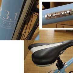 GIANT ESCAPE R3.1 クロスバイク 465mm Sサイズ 身長160-175cm ライトブルー 水色 700x28C ジャイアント エスケープ 24段変速(3X8) 2010年モデル 自転車 札幌市 豊平区 西岡
