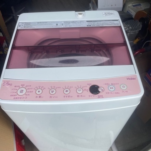 洗濯機5.5kgハイアール　2018年製 JW-C55CK