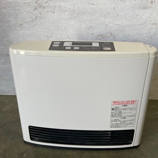 【Rinnai】 リンナイ ガスストーブ ガスファンヒーター 昭和レトロ アンティーク 都市ガス RC-M5802E 2014年製 J0049