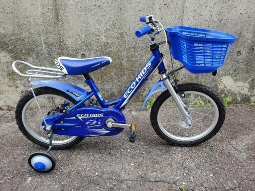 B360 子供自転車★ブリヂストン★ECO KIDS★16インチ★補助輪付き