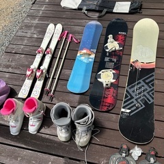 スノーボード、スキーセット（子供用）