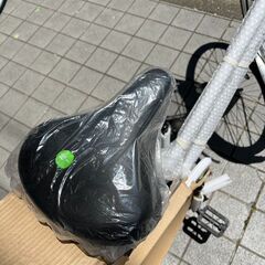 🪂新品チャリ🪂26インチ自転車 LEDライト🪂21テクノロジー 白 ホワイト🪂954🪂