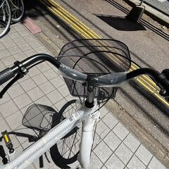 🪂新品チャリ🪂26インチ自転車 LEDライト🪂21テクノロジー 白 ホワイト🪂954🪂