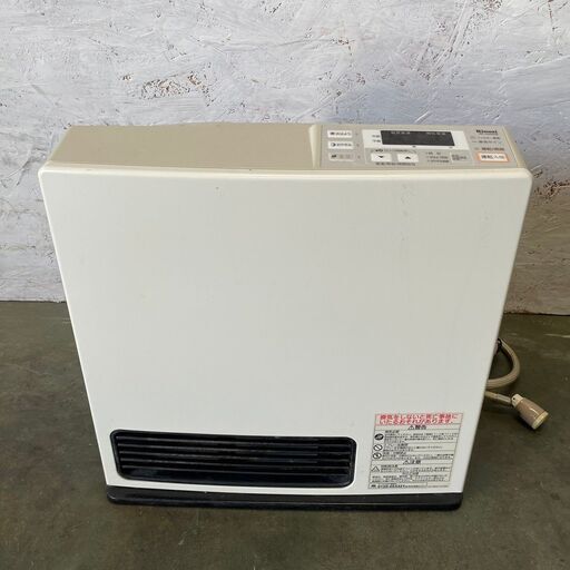 【Rinnai】 リンナイ ガスストーブ 当時物 ガスファンヒーター 昭和レトロ アンティーク LPガス プロパンガス RC-K4002E-2 2010年製 J0050