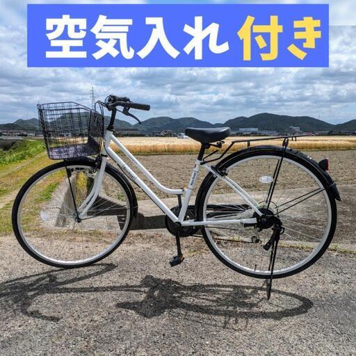 (相談中)Reschnel　ママチャリ 6速 27インチ 白