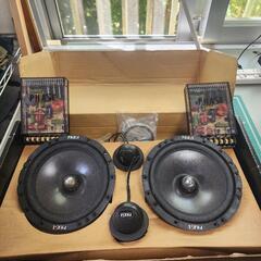 車用スピーカー、アンプ、キャパシタセット