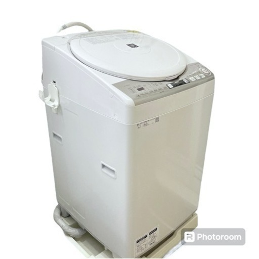 《取引中》SHARP 乾燥機能付き全自動洗濯機　縦型　シャープ　家電 生活家電 洗濯機　省エネ　節水