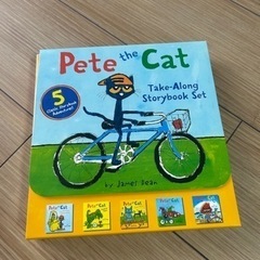 【ネット決済・配送可】英語絵本　Pete the Cat 5冊セット