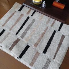 (決まりました)住江織物のラグ　日本製　19×136cm
