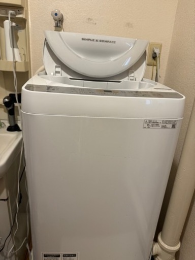 SHARP 全自動洗濯機 ES-GE6C