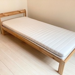 IKEA シングルベッド＋マットレス セット  