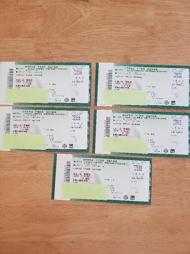 5/26相馬野馬追本陣観覧席マス席(5人分) (なこ) 上石神井の新幹線/鉄道  