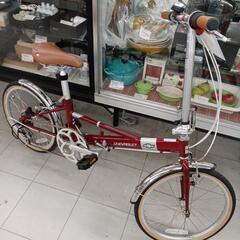 ☆美品☆CHEVROLET　 20インチ折りたたみ自転車　カバー付き
