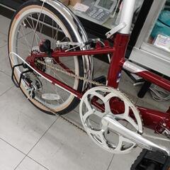 ☆美品☆CHEVROLET　 20インチ折りたたみ自転車　カバー付き