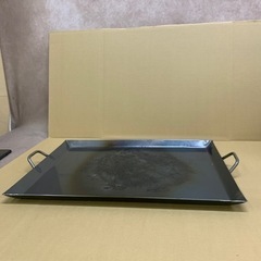 鉄板　厚み2.2mm 44.5×58cm　バーベキュー　BBQ 中古