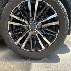 タイヤ165/55R14（軽貨物車対応）＋アルミホイール14インチ4.5Ｊ　美品　4本セット