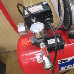 県央　KSL-4130　静音コンプレッサー　中古品　タンク容量30L　【ハンズクラフト宜野湾店】
