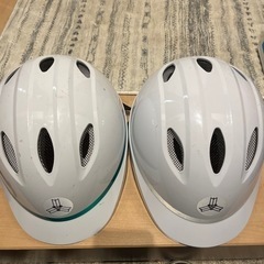 鶴来中学校用自転車ヘルメット
