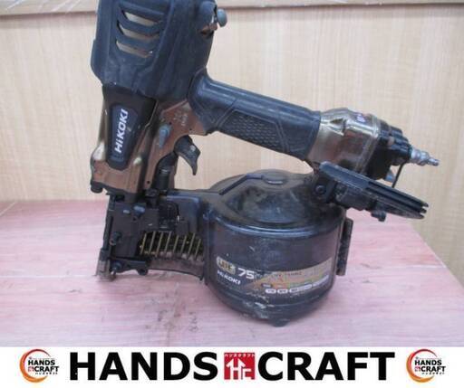 HIKOKI　ハイコーキ　NV751HR2　高圧釘打ち機　中古品 ※つまみ部分欠品有【ハンズクラフト宜野湾店】