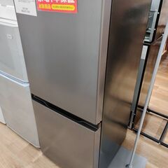 1年間動作保証付 AQUA 2ドア冷蔵庫