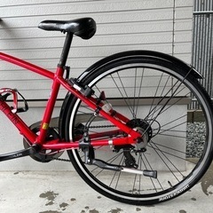 【のんびり引き渡し希望】【美品】BRIDGESTONE SCHLEIN RED 26inch