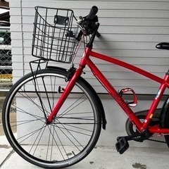 【のんびり引き渡し希望】【美品】BRIDGESTONE SCHLEIN RED 26inch