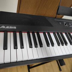 Alesis 電子ピアノ 88鍵盤　ほぼ未使用、スタンド付き