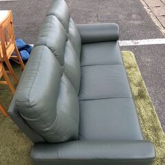 3人掛けソファ ニトリ ナルタKD ソファ そふぁ グリーン 幅184cm 参考価格89,990円💳自社配送時🌟代引き可💳※現金、クレジット、スマホ決済対応※【送料に設置込】