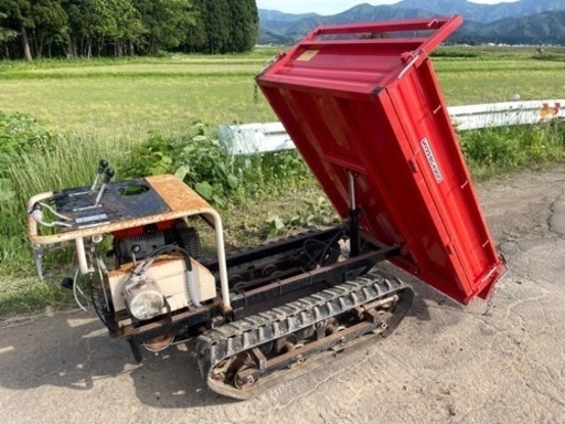 シバウラ運搬車　油圧ダンプ　キャリアー
