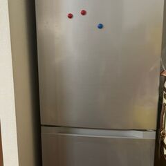【ネット決済】2ドア冷蔵庫（231L IRSN-23A-S シル...