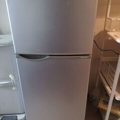 シャープ 118L 2ドア 冷凍冷蔵庫（直冷式） SJ-H12Y-S