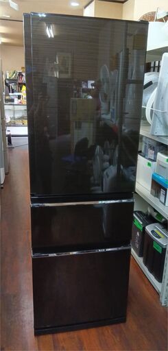 【￥40,000-】SHARP シャープ 冷蔵庫 412L 2018年製 市内配送無料