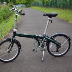 DAHON Route 6速　緑色　中古