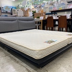 【愛品館 江戸川店 キング】 FranceBed（フランスベッド）キングベッド ID:153-019080-007